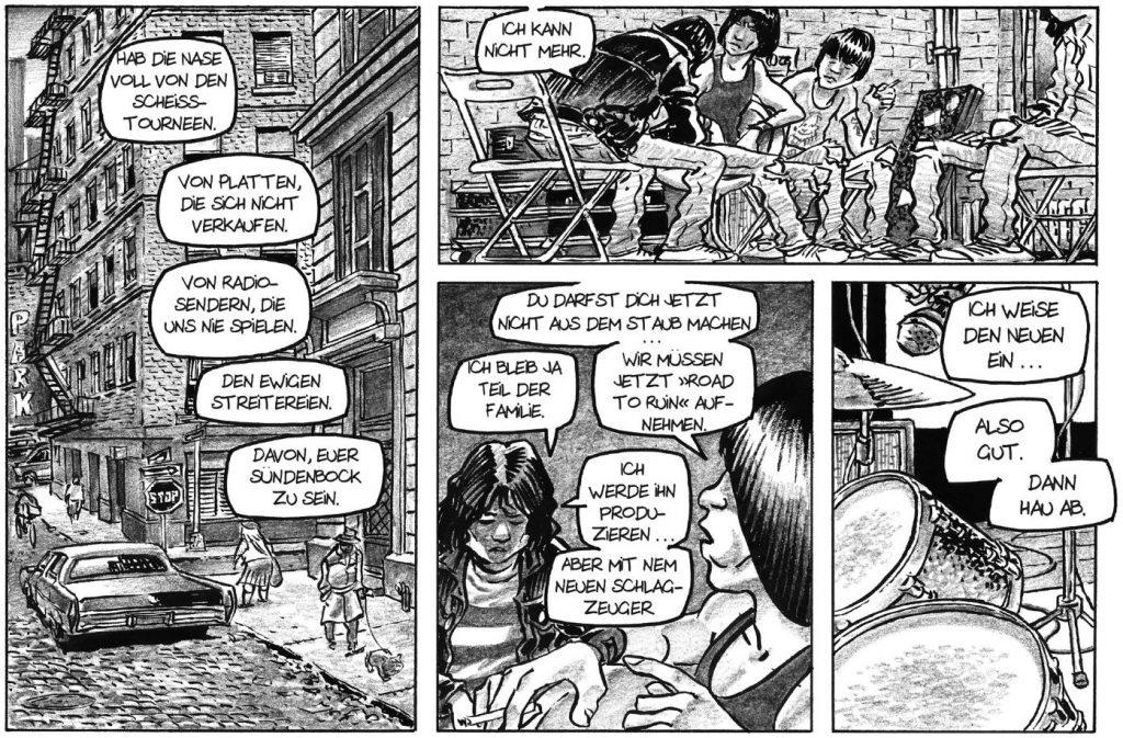One, Two, Three, Four, Ramones; Ausschnitt Seite 56, Éric Cartier/Knesebeck Verlag