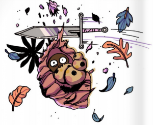 Adventure Huhn, Ausschnitt Seite 2, Avant-Verlag