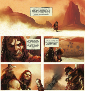 Berserker Unbound, Splitter Verlag, Ausschnitt Seite 9