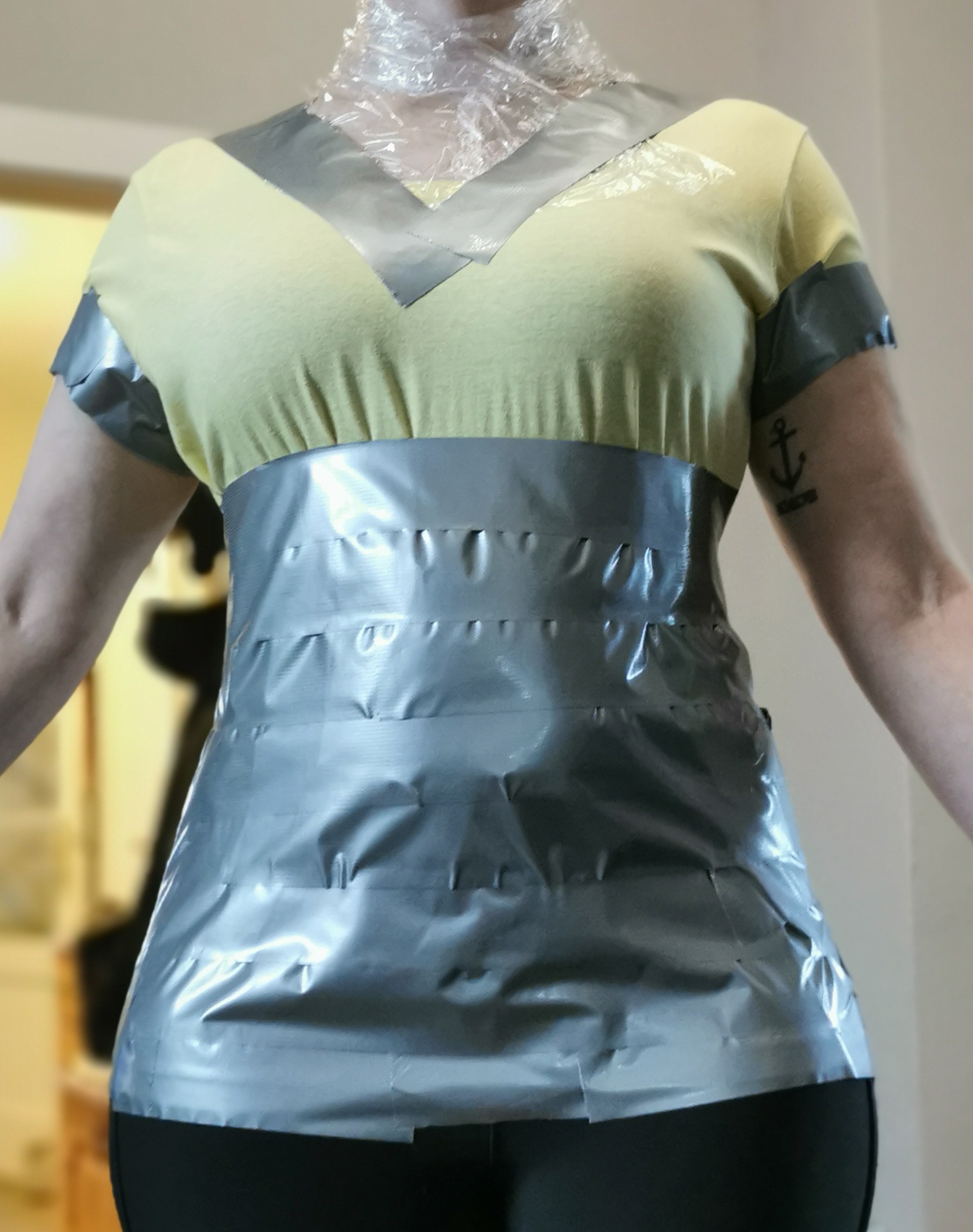 DIY ⇒ Duct Tape Dummy Nerd mit Nadel