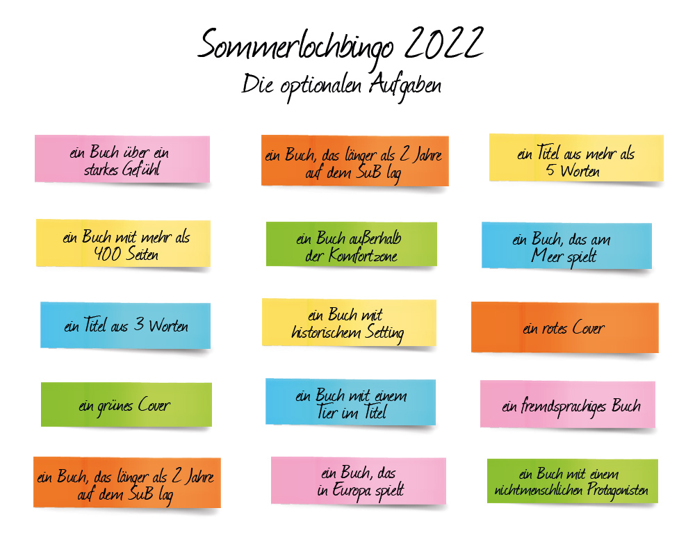 SommerlochBingo 2022 Aufgaben