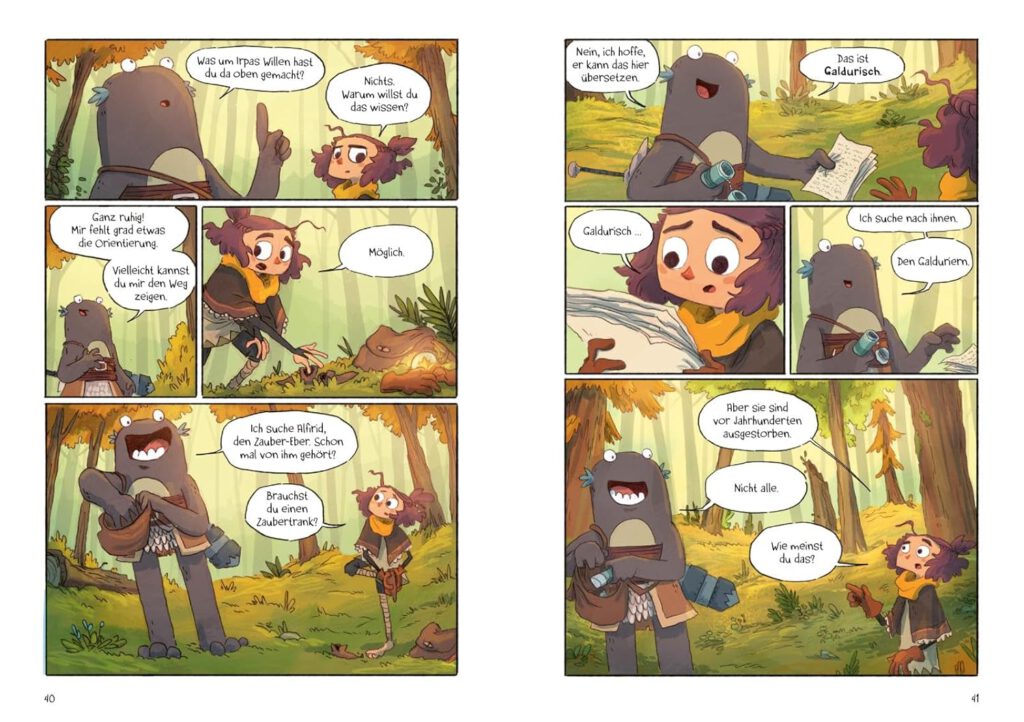 Lightfall 1, Thienemann Verlage, Ausschnitt